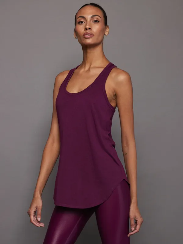 Long RacerBack Tank - Pickled Beet made by Carbon38