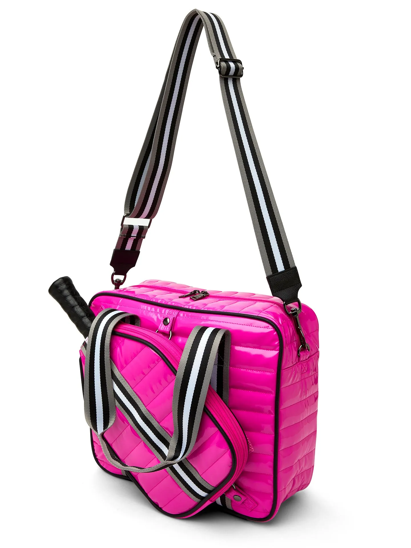 SPORTY SPICE PICKLEBALL BAG - SIZZLING PINK PATENT sold by Carbon38 product image thumbnail 2