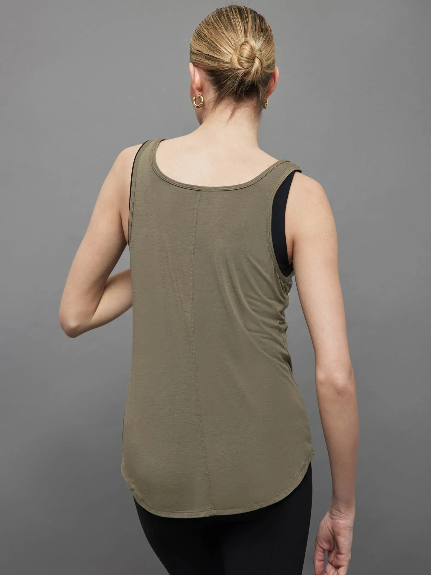 Julie Tank - OLIVE sold by Carbon38 product image thumbnail 4