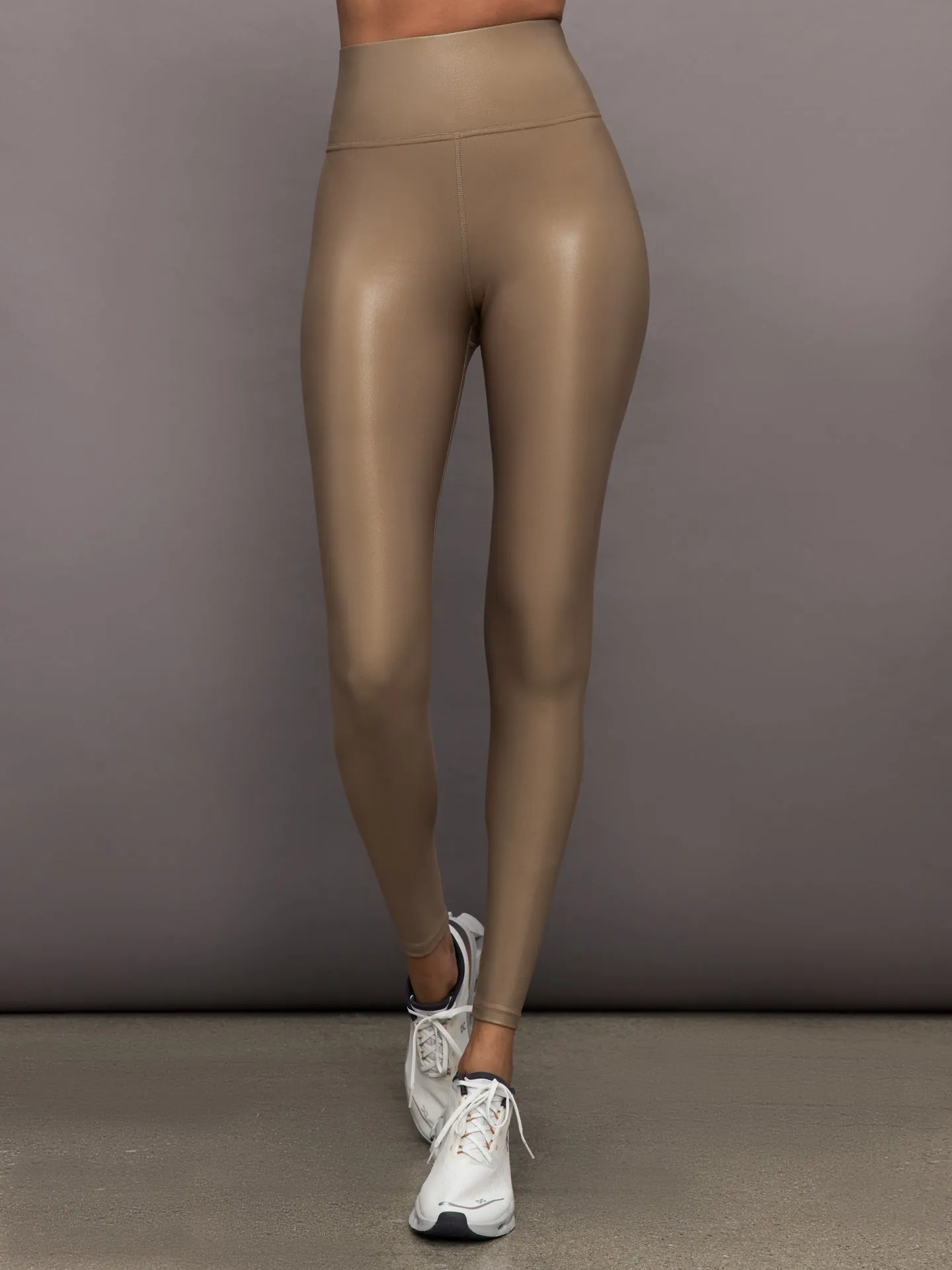 High Rise Full-Length Legging in Takara Shine - Caribou sold by Carbon38