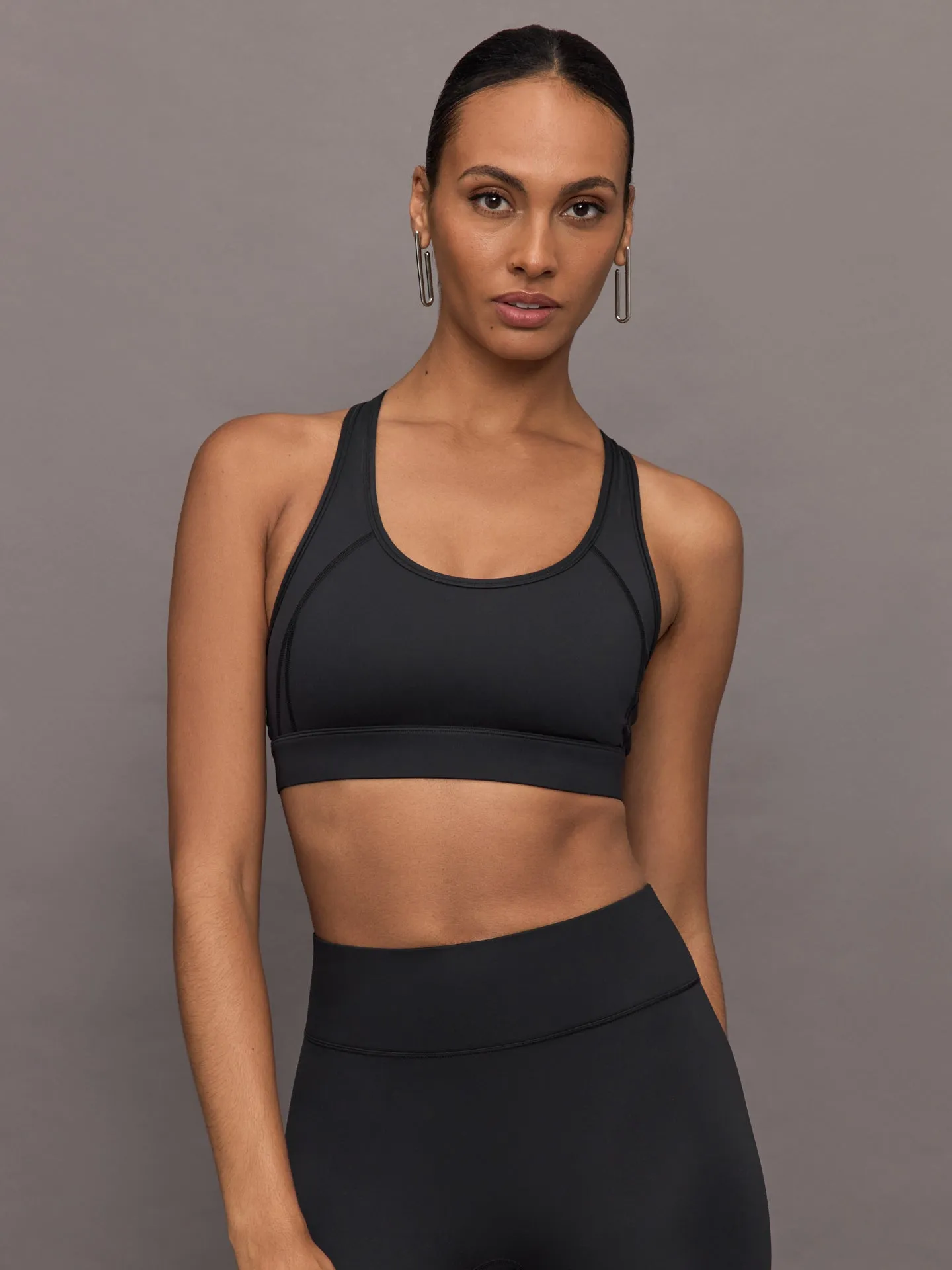 Center Stage Bra - Black sold by Carbon38