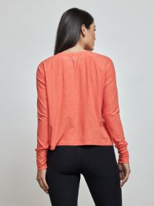 Featherweight Daydreamer Pullover - Fresh Coral Heather sold by Carbon38