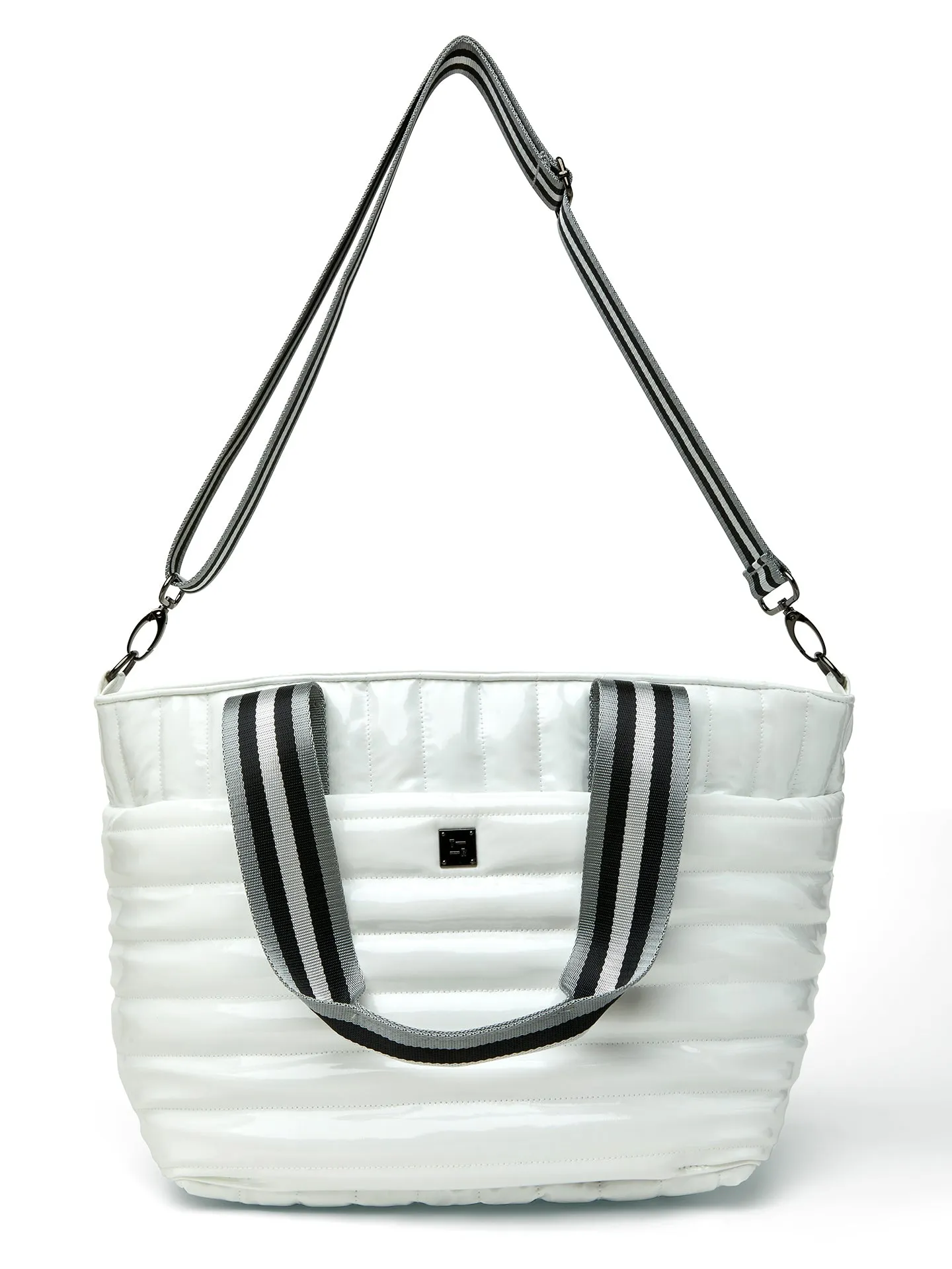 TRAILBLAZER - WHITE PATENT/ PEWTER/ BLACK sold by Carbon38 product image thumbnail 3