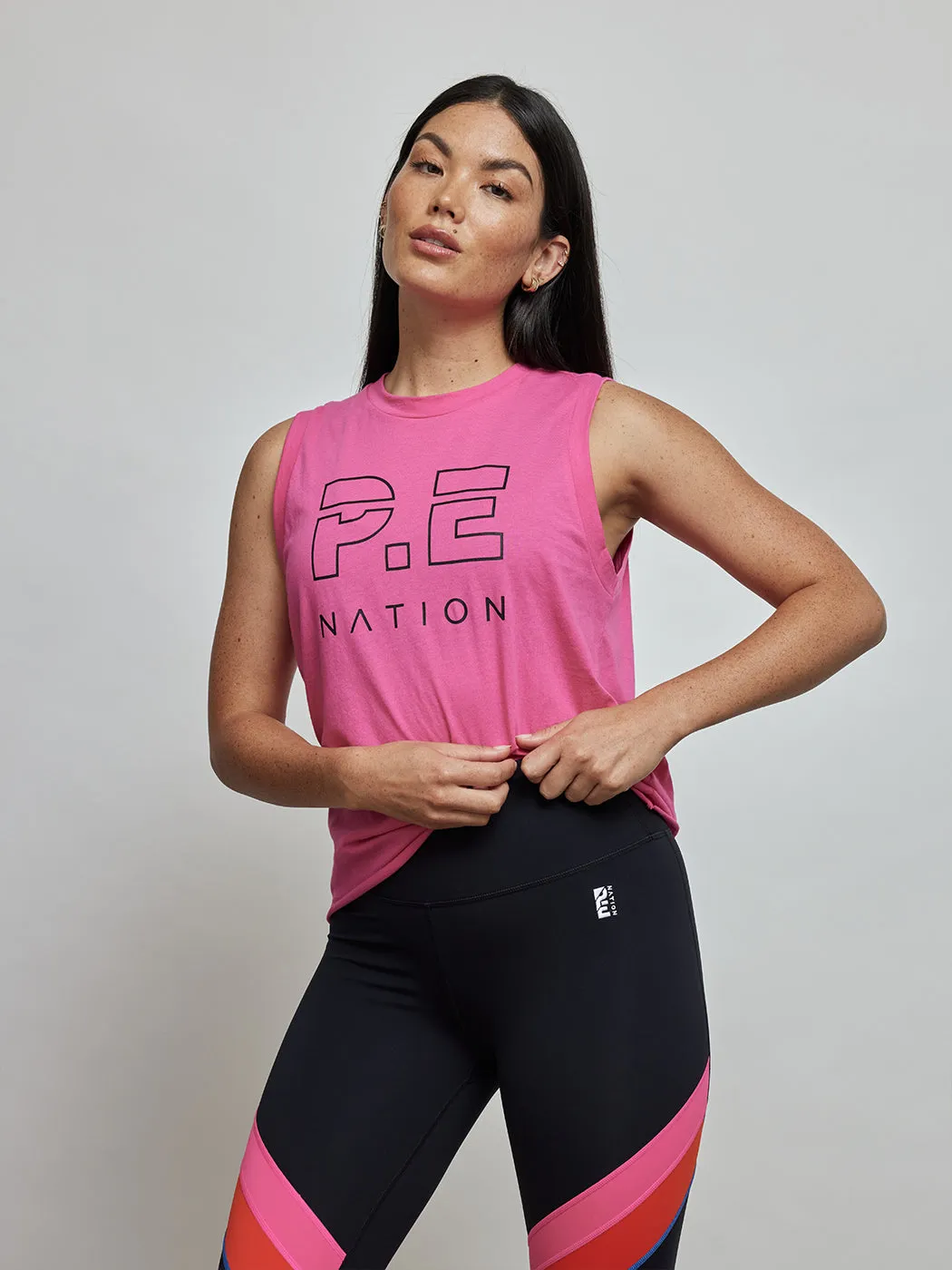 Heads Up Tank - Pink Glo sold by Carbon38 product image thumbnail 4