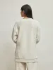 Charter Sweatshirt - Ivory Marl sold by Carbon38