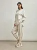 Charter Sweatshirt - Ivory Marl sold by Carbon38