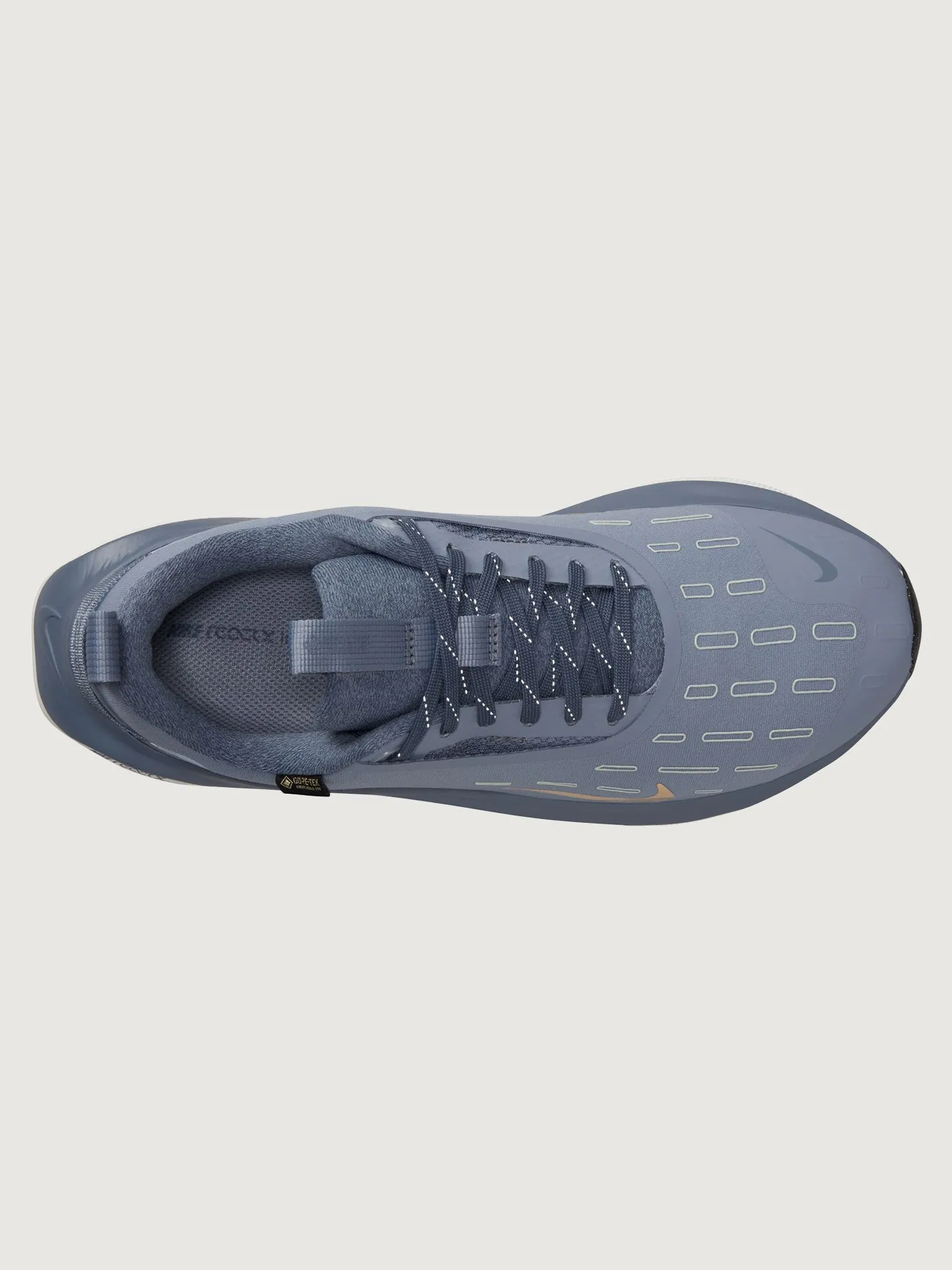 Nike Infinity Run 4 ReactX Gore-Tex - Ashen Slate/Metallic Gold-Diffused Blue sold by Carbon38 product image thumbnail 3