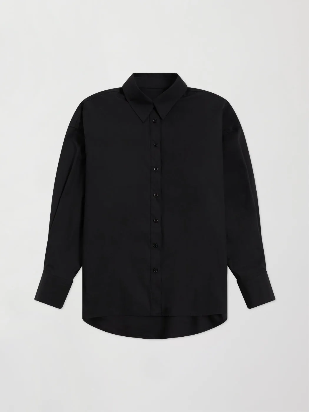 Oversized Button Up Shirt - Black sold by Carbon38 product image thumbnail 5