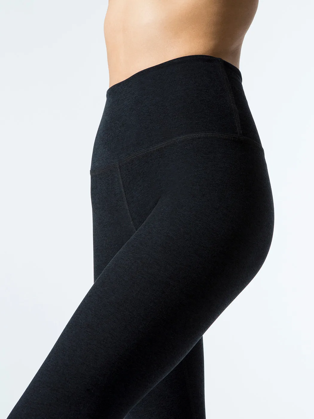 High Waisted Midi Legging - Darkest Night sold by Carbon38 product image thumbnail 5