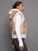 Feli Gilet - Curly Lamb Suede sold by Carbon38