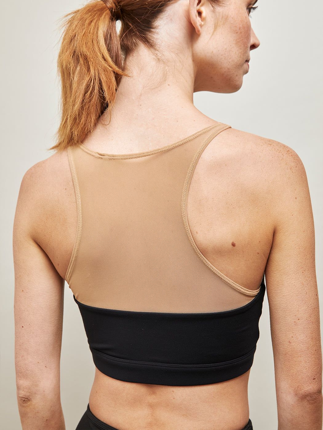 MESH RACERBACK BRA - BLACK sold by Carbon38 product image thumbnail 4
