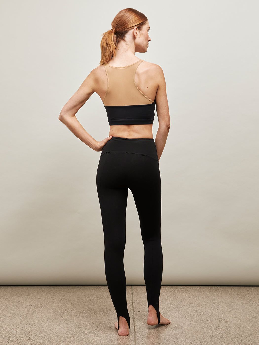 MESH RACERBACK BRA - BLACK sold by Carbon38 product image thumbnail 3