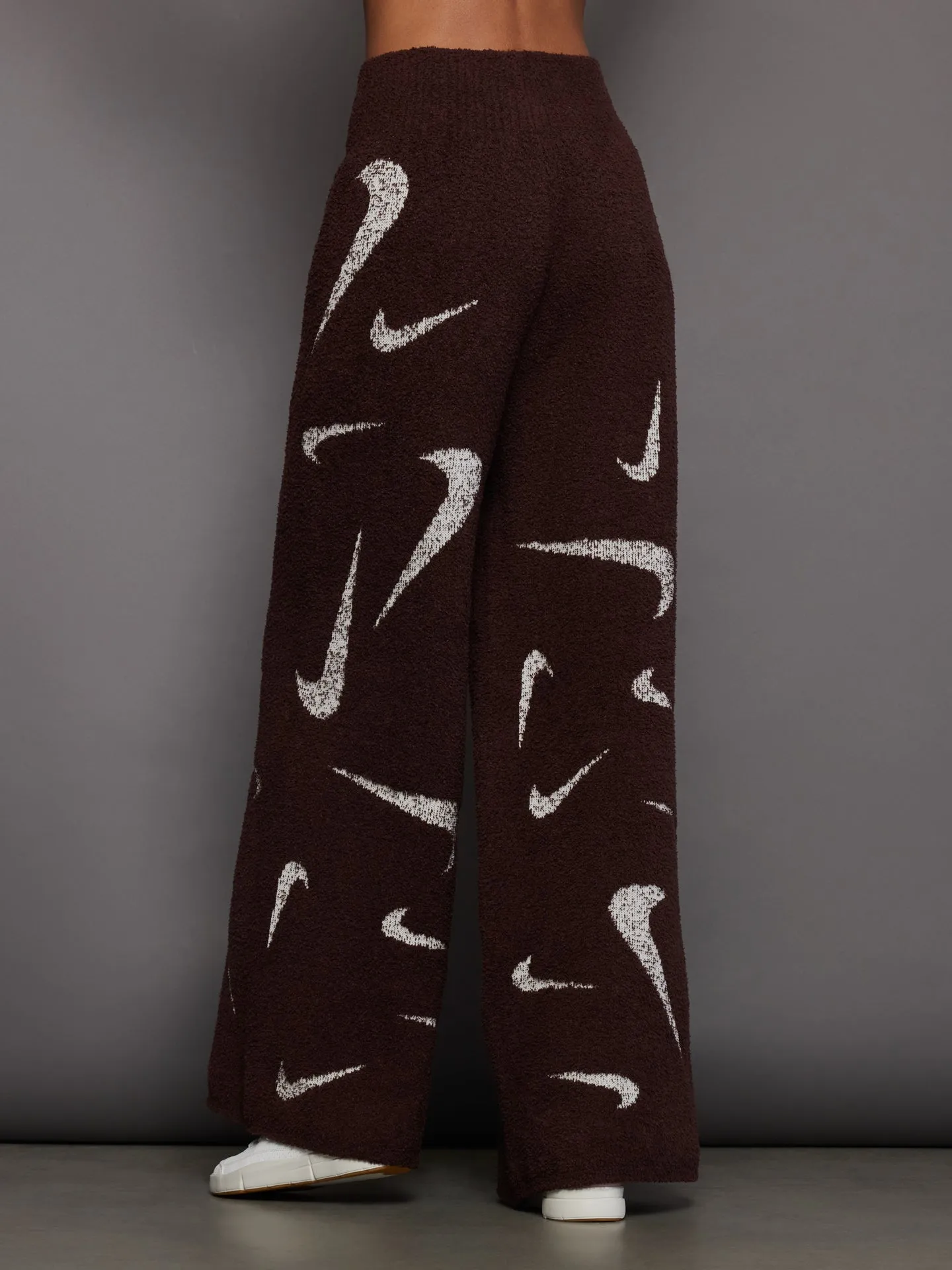 Nike Sportswear Phoenix Cozy Boucle Pant- LT Orewood Brn/Medium Ash sold by Carbon38 product image thumbnail 2