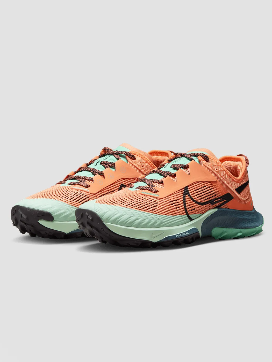 Nike Air Zoom Terra Kiger 8 - Orange Trance/Black-Mint Foam sold by Carbon38 product image thumbnail 5