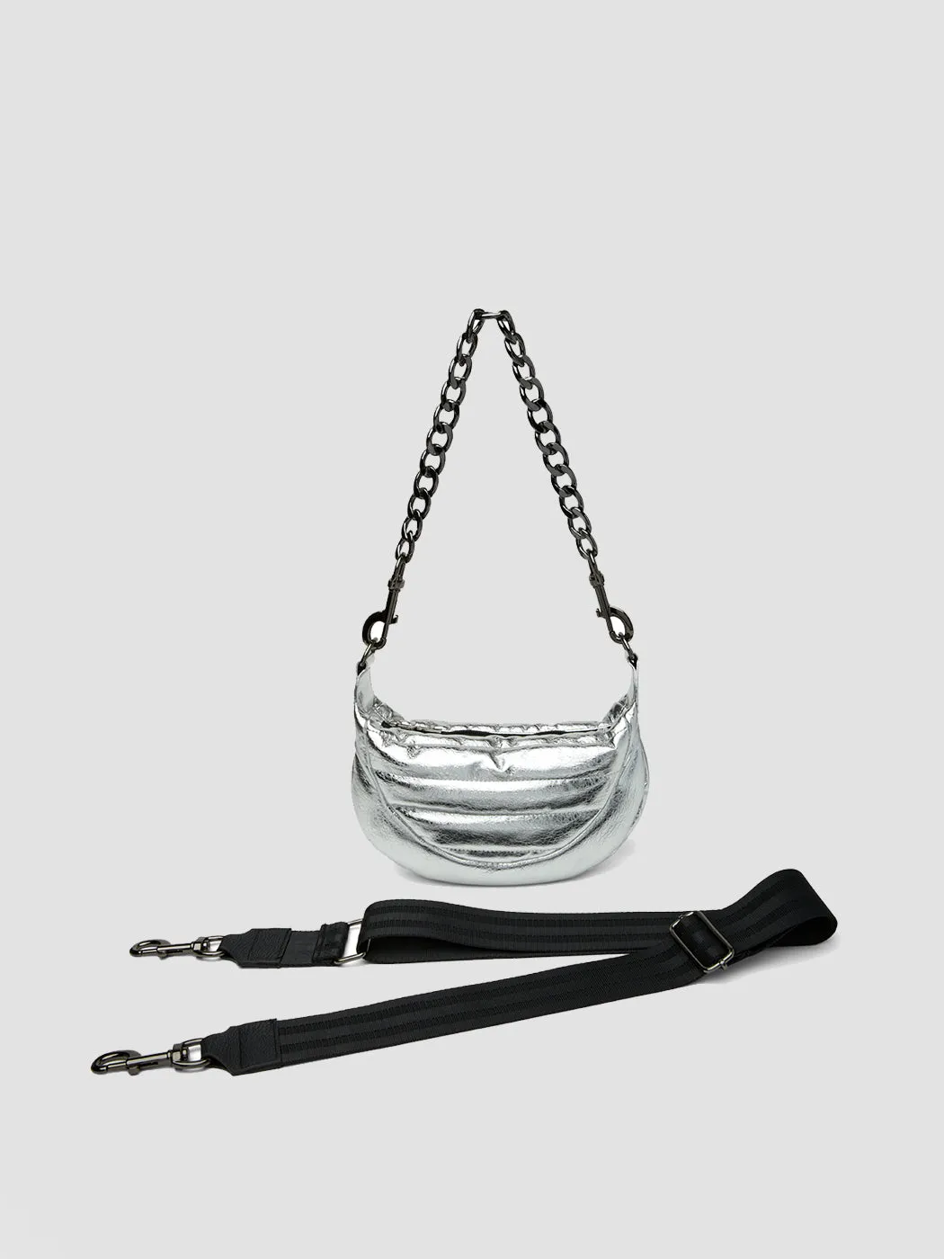 Tiny Dancer - Luxe Crackled Silver sold by Carbon38 product image thumbnail 2