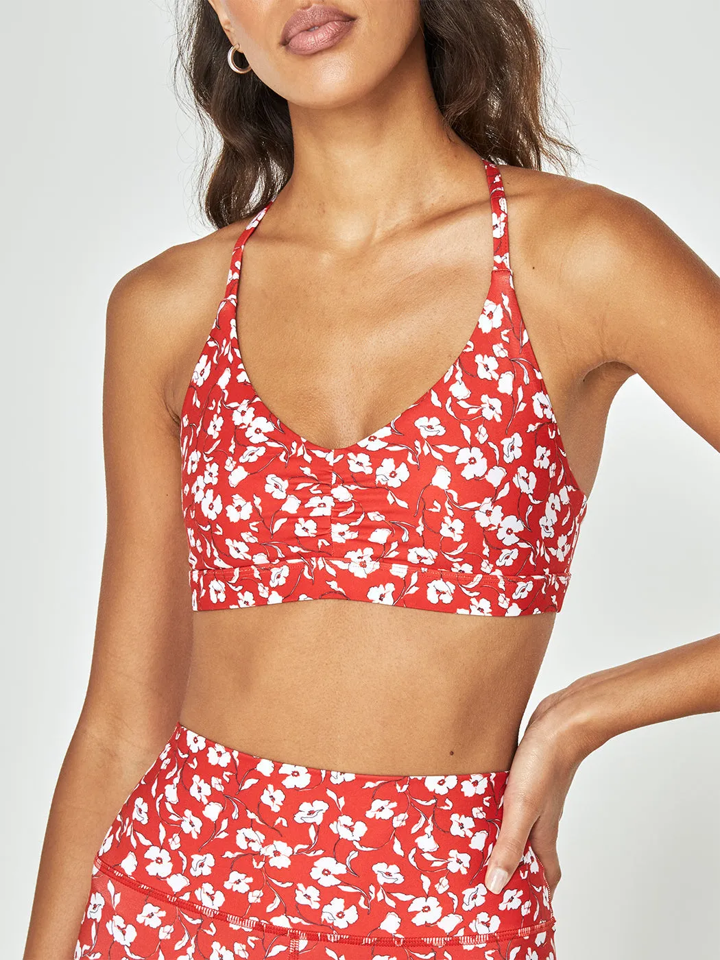 Studio T-Back Bra - Verona Floral Print sold by Carbon38 product image thumbnail 3