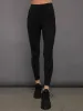 High Rise Legging in Melt - Black sold by Carbon38