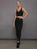 High Rise Legging in Melt - Black sold by Carbon38