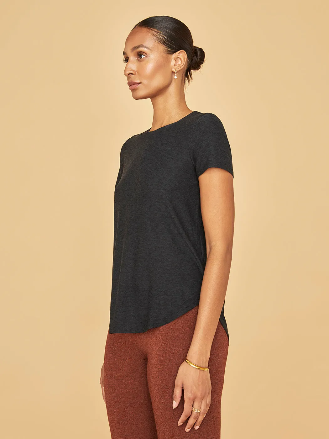 Featherweight On the Down Low Tee - Darkest Night sold by Carbon38 product image thumbnail 3