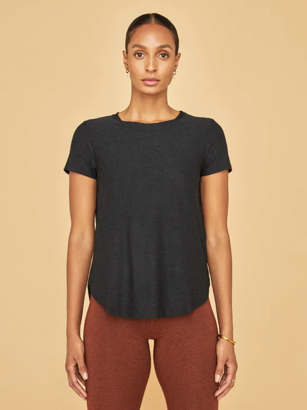 Featherweight On the Down Low Tee - Darkest Night sold by Carbon38