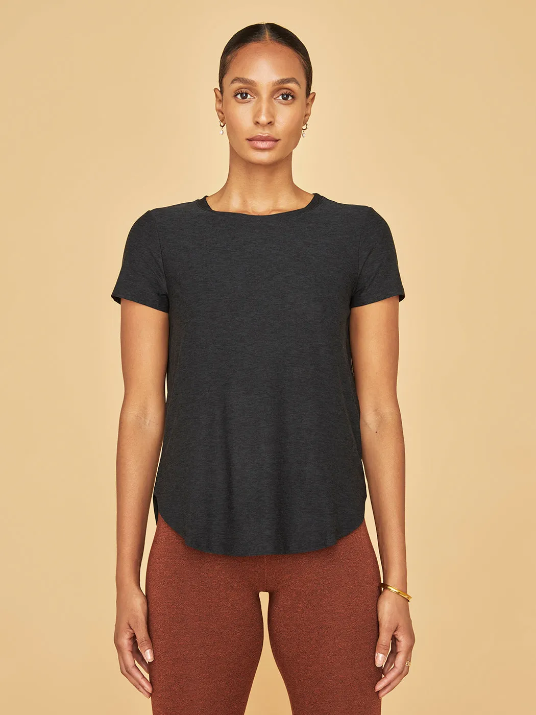 Featherweight On the Down Low Tee - Darkest Night sold by Carbon38