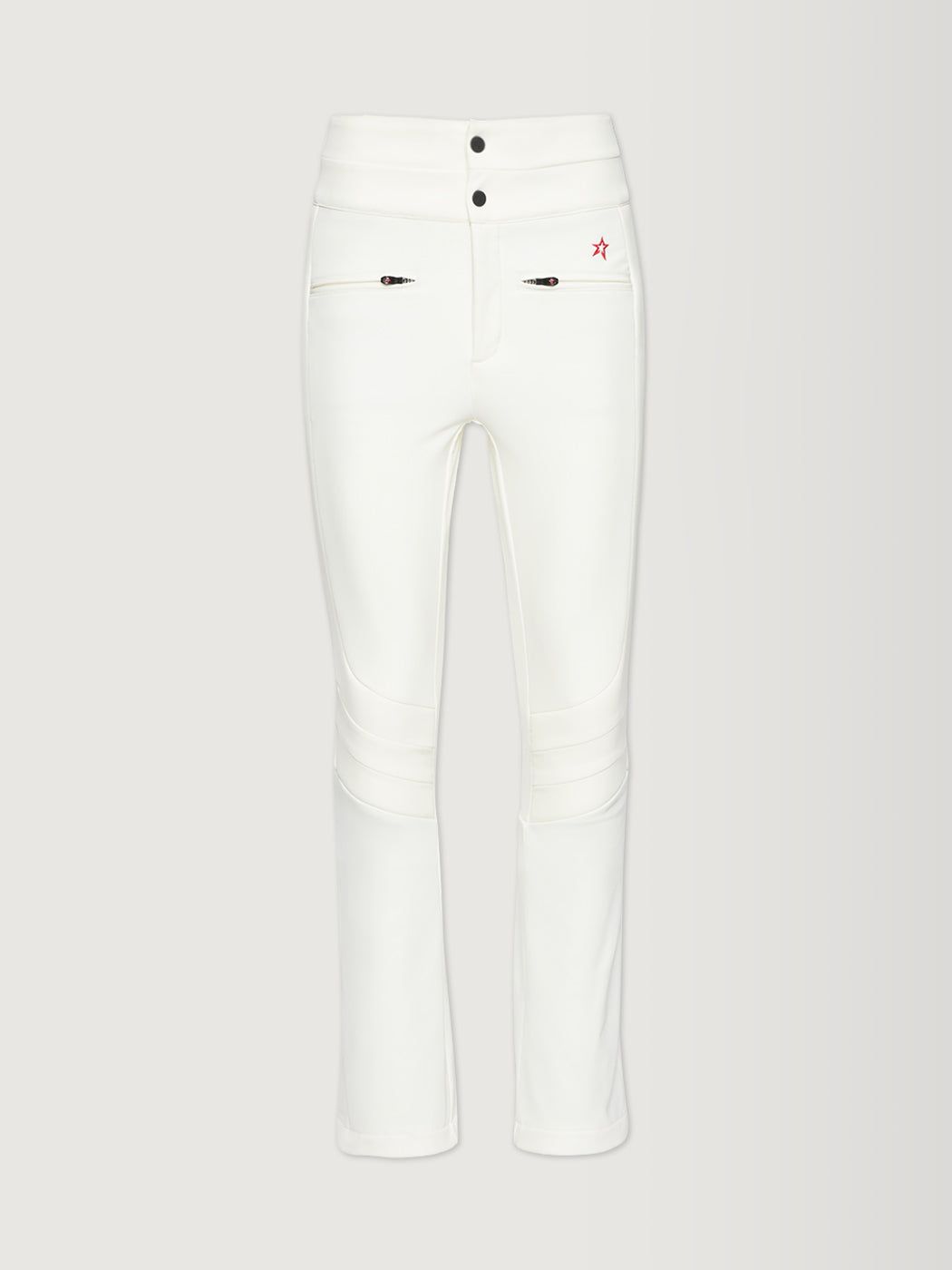Aurora High Waist Flare Pant - Snow White sold by Carbon38