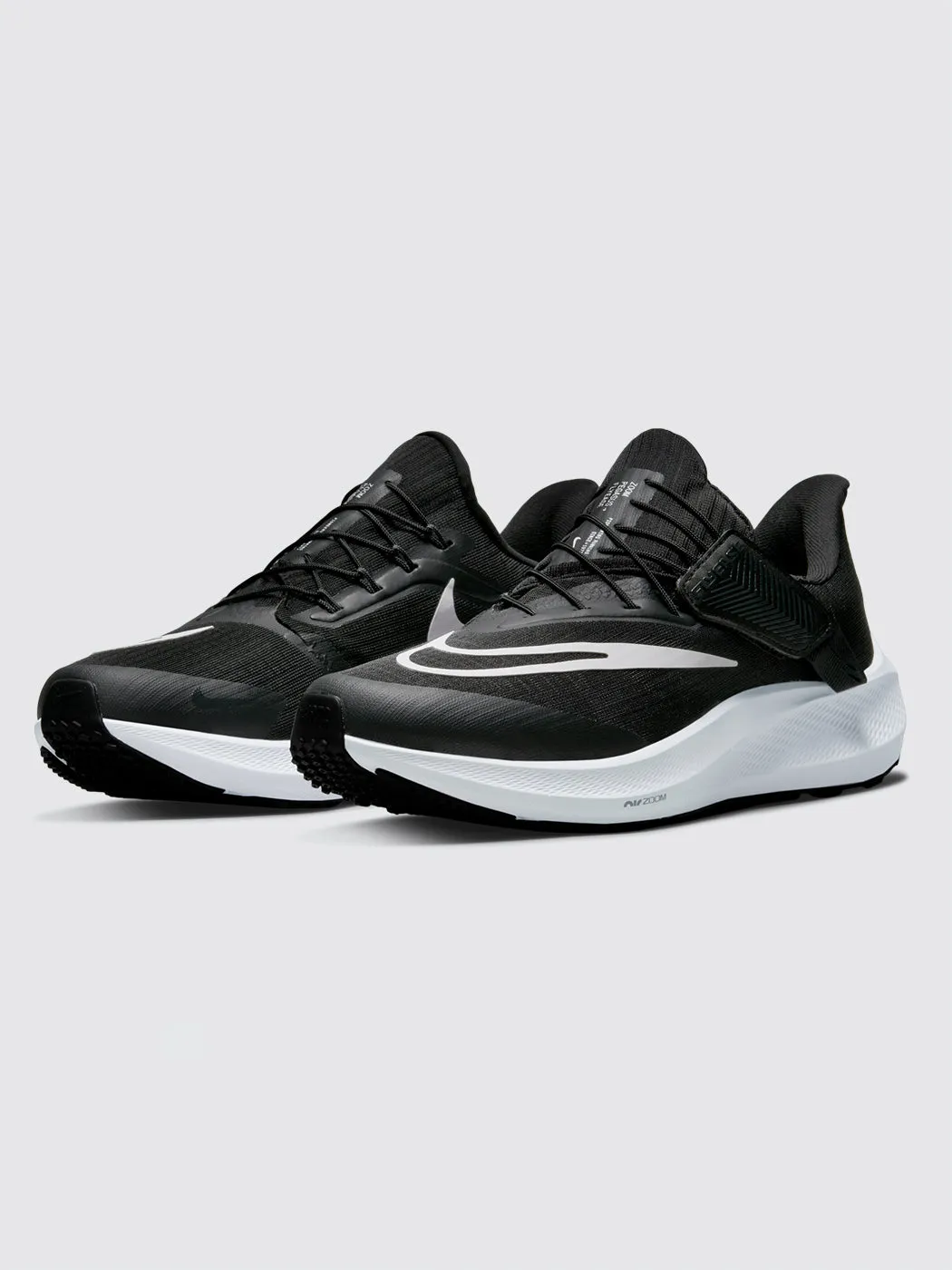 Nike Air Zoom Pegasus 39 FlyEase - Black/White-Dk Smoke Grey sold by Carbon38 product image thumbnail 2