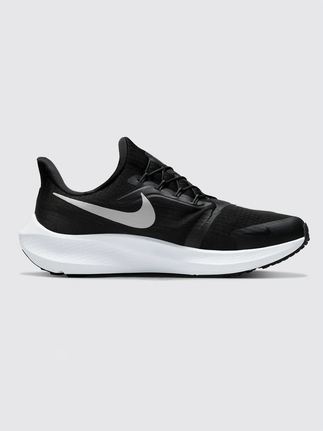 Nike Air Zoom Pegasus 39 FlyEase - Black/White-Dk Smoke Grey sold by Carbon38