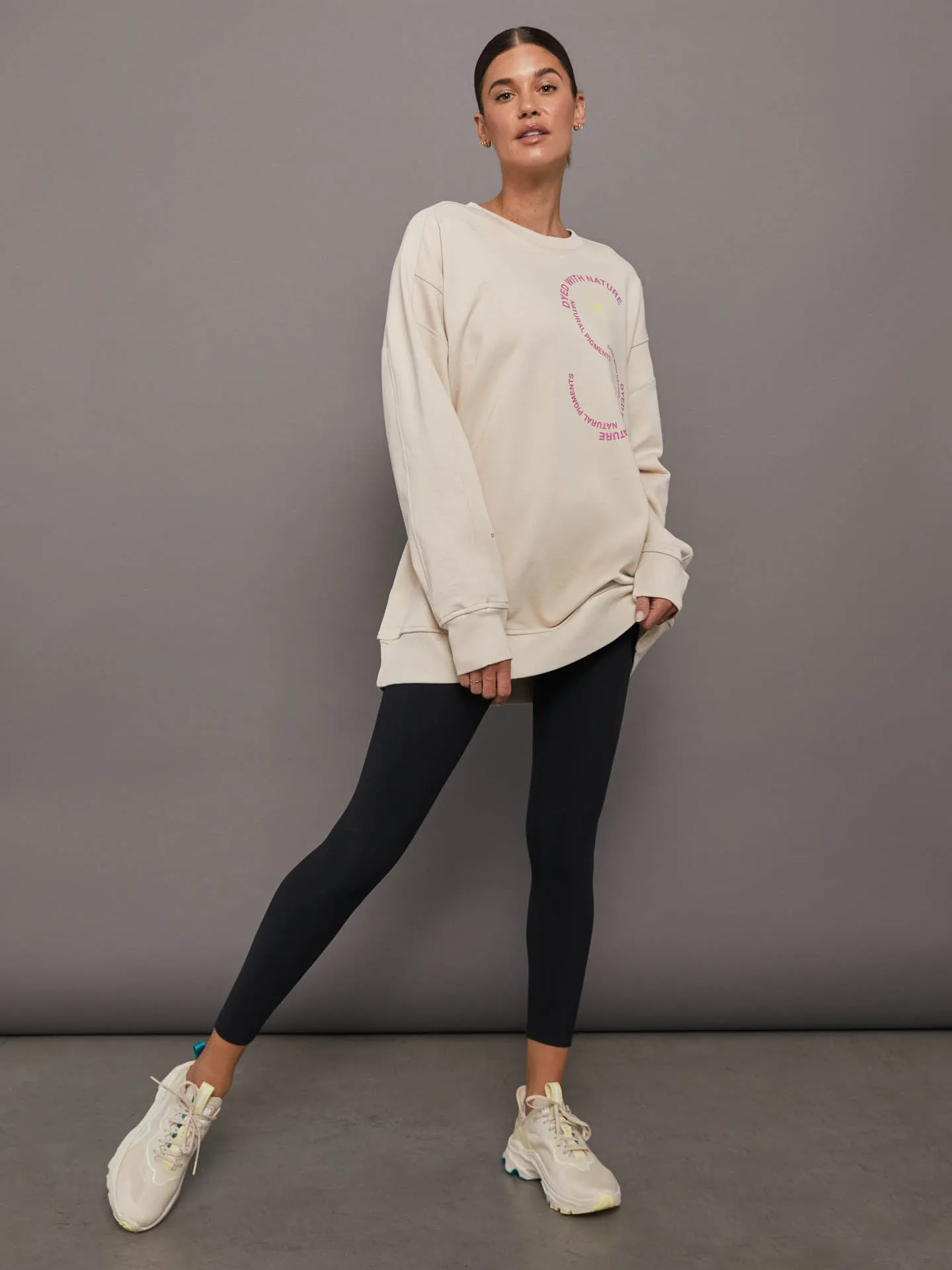 adidas by Stella McCartney Sportswear Sweatshirt (UNITEFIT) - F MAGIC BEIGE sold by Carbon38 product image thumbnail 4