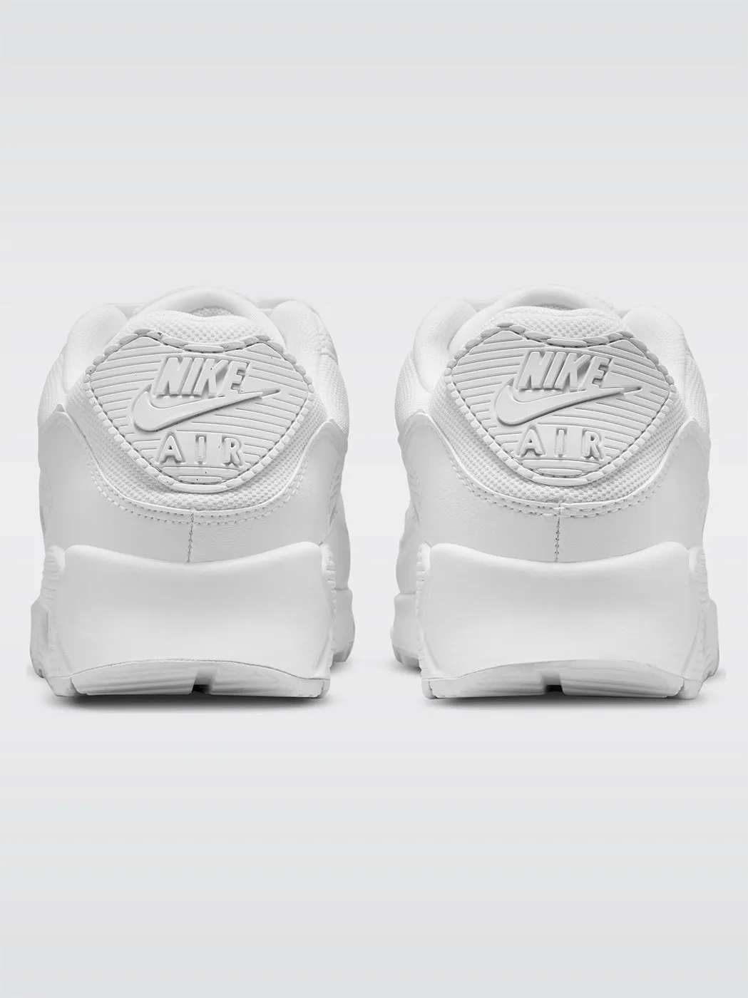 Nike Air Max 90 Sneaker - White-White-White sold by Carbon38 product image thumbnail 3