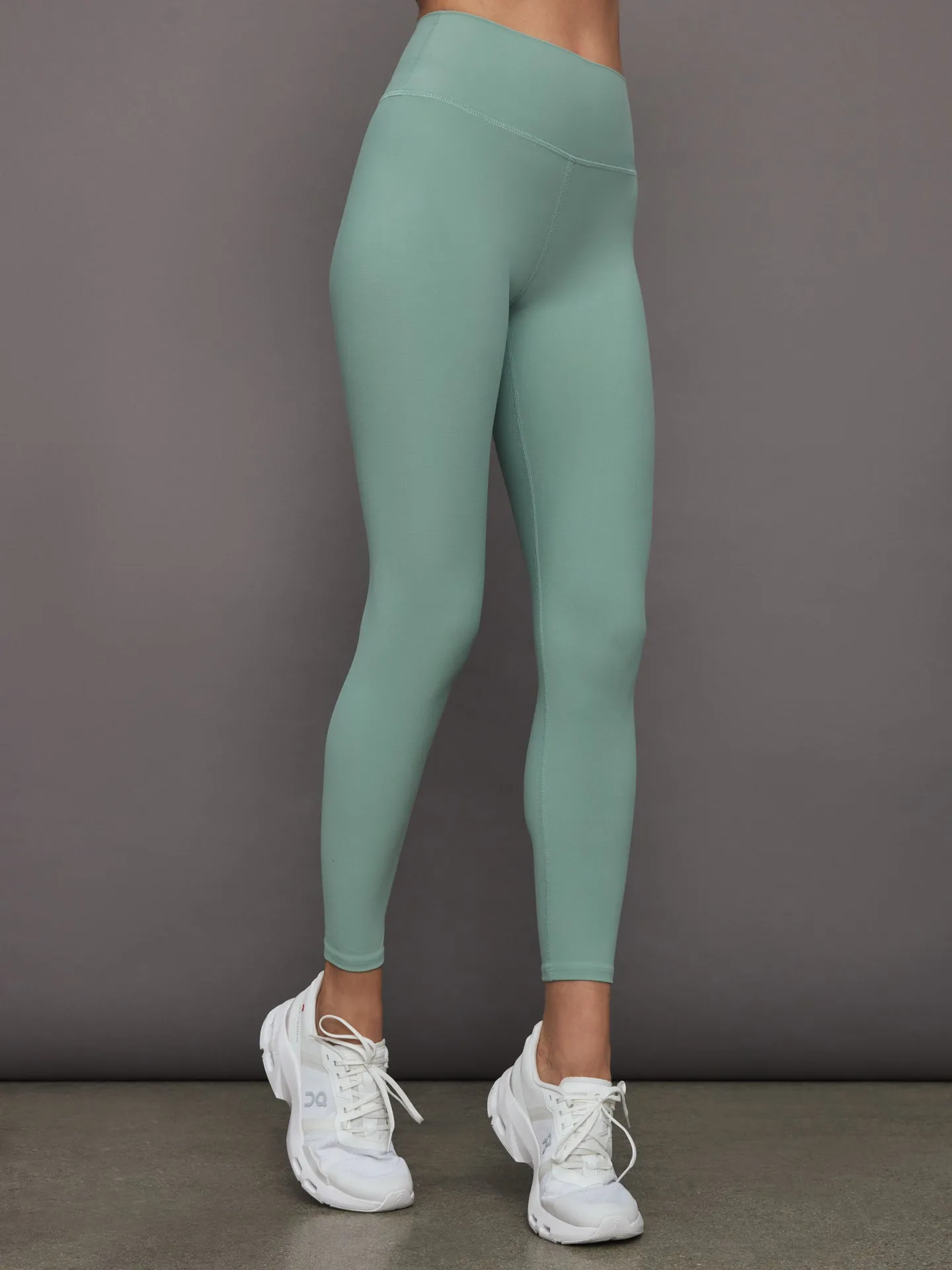 High Rise Legging in Melt - Granite Green sold by Carbon38