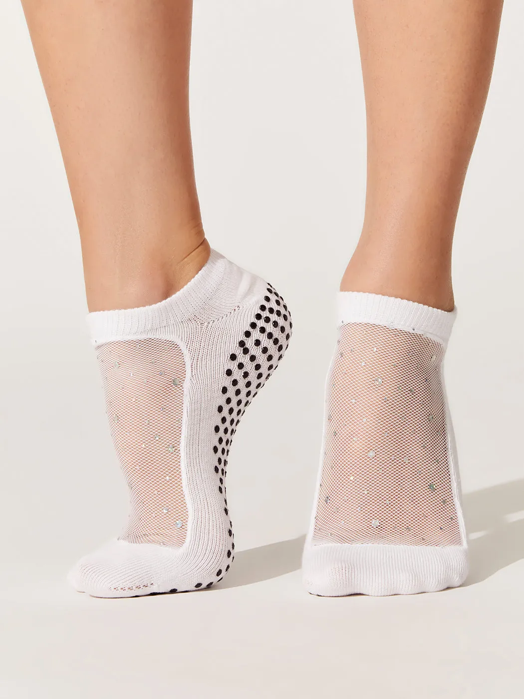 Star Cool Feet Socks - White sold by Carbon38