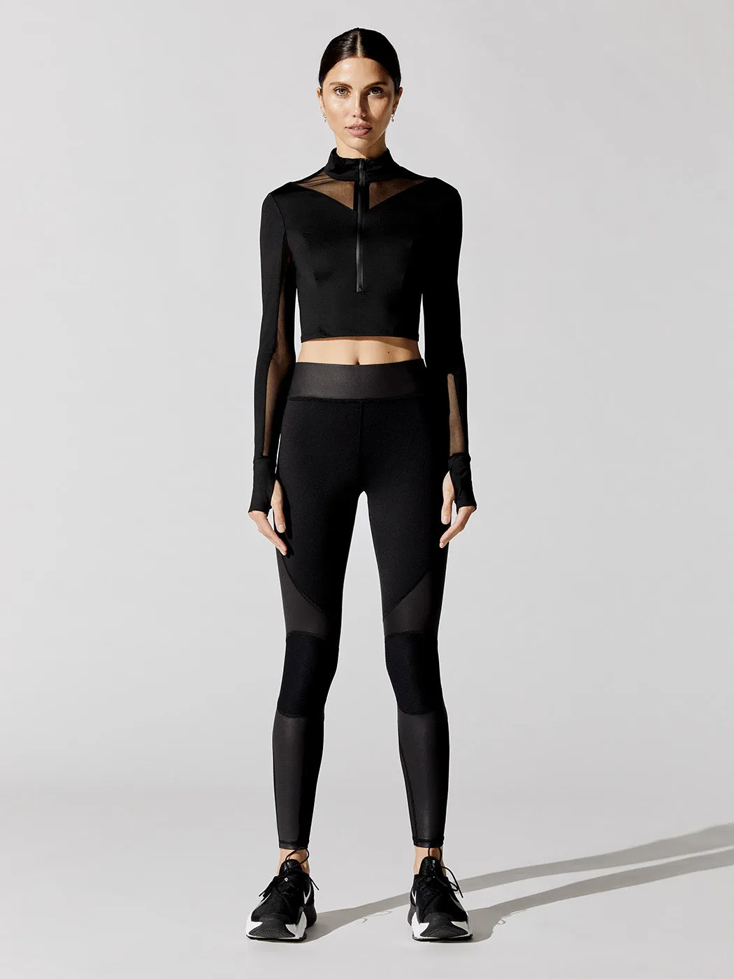 Moonwalk Mesh Long Sleeve - Black sold by Carbon38 product image thumbnail 4