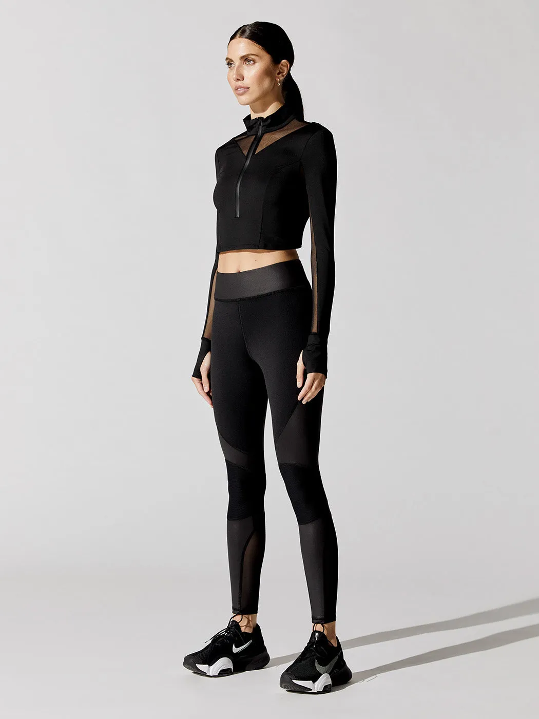 Moonwalk Mesh Long Sleeve - Black sold by Carbon38 product image thumbnail 5
