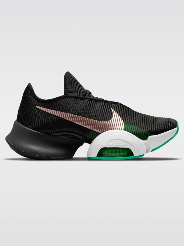 Nike Air Zoom Superrep 2 Sneaker - Black-Dk Smoke Grey-White sold by Carbon38