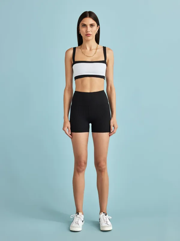 Ribbed Shortie - Black sold by Carbon38