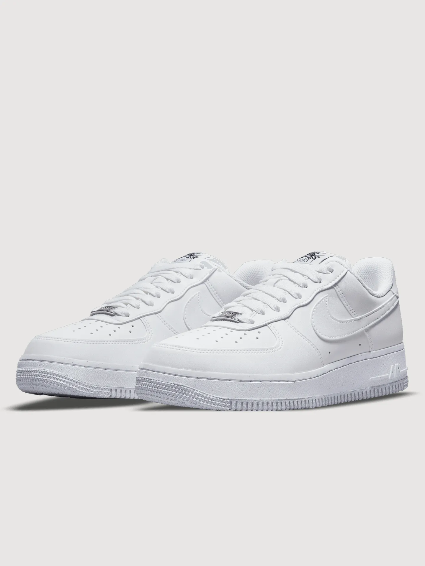 Nike Air Force 1 '07 Next Nature - WHITE/WHITE-BLACK-METALLIC SILVER sold by Carbon38 product image thumbnail 2