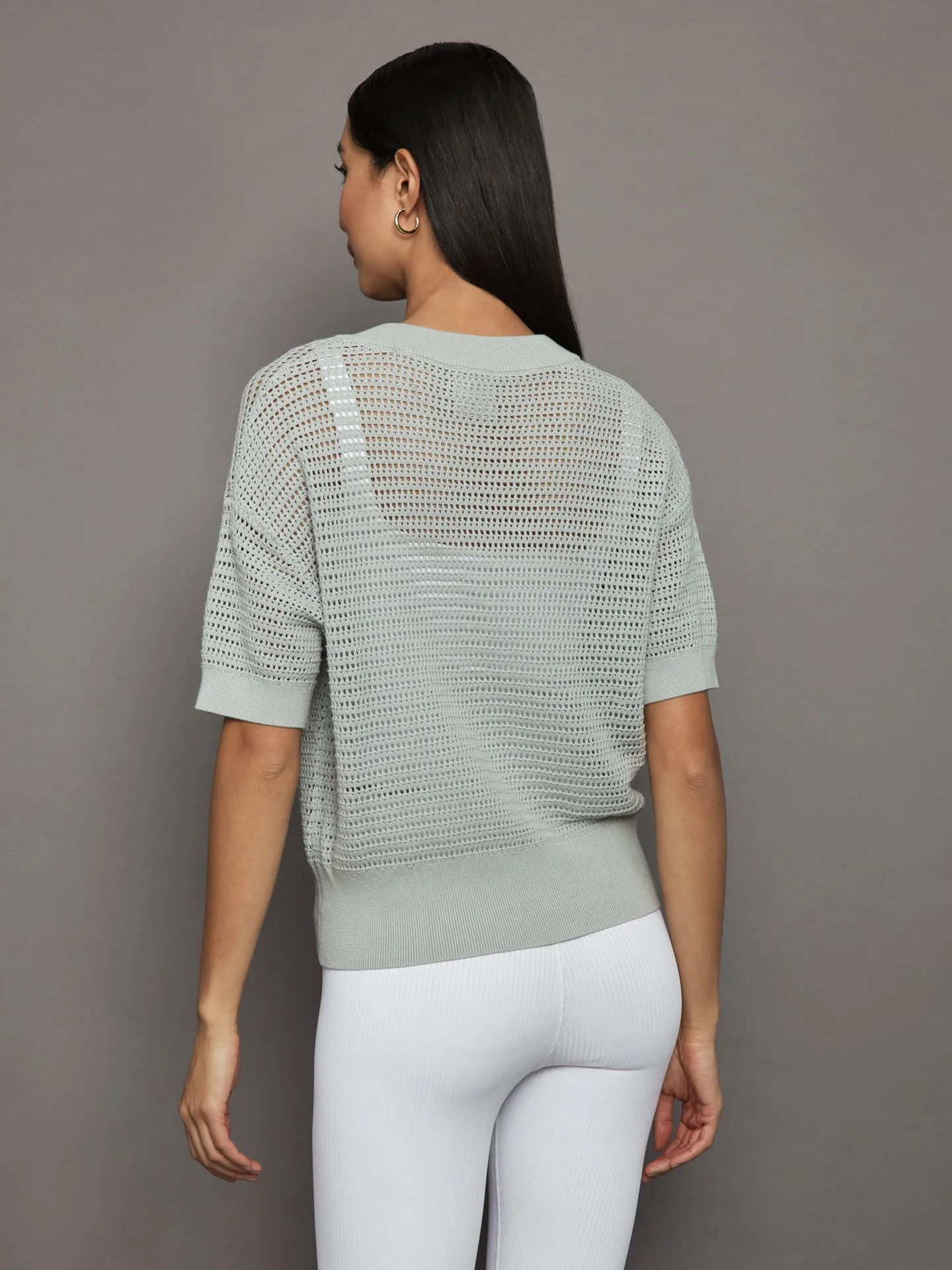 Calle Knit Top - Mirage Grey sold by Carbon38 product image thumbnail 3