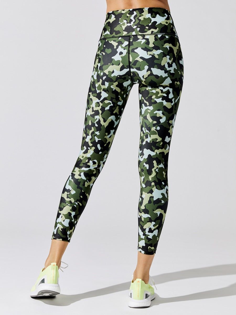 Printed High Rise 7/8 Legging - Refreshing Camo sold by Carbon38 product image thumbnail 4