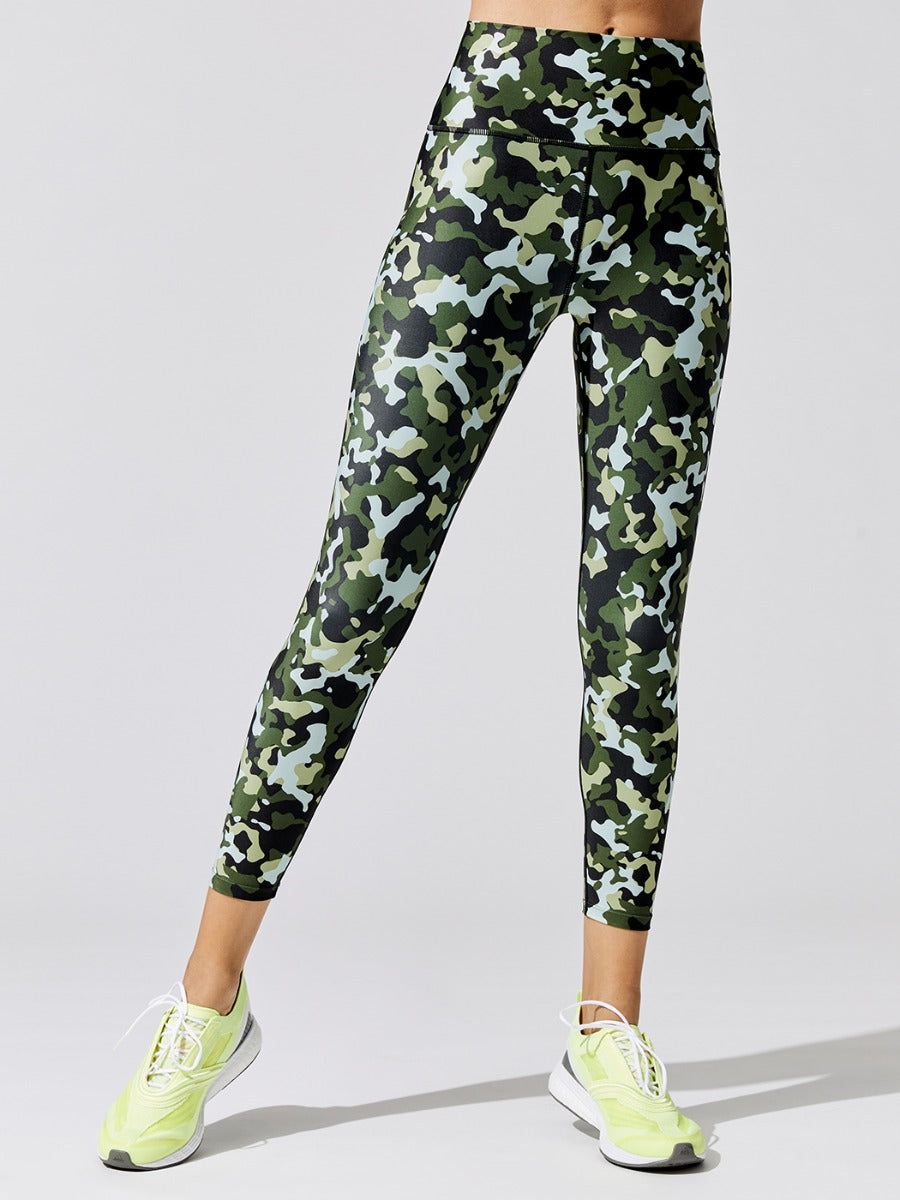 Printed High Rise 7/8 Legging - Refreshing Camo sold by Carbon38 product image thumbnail 3
