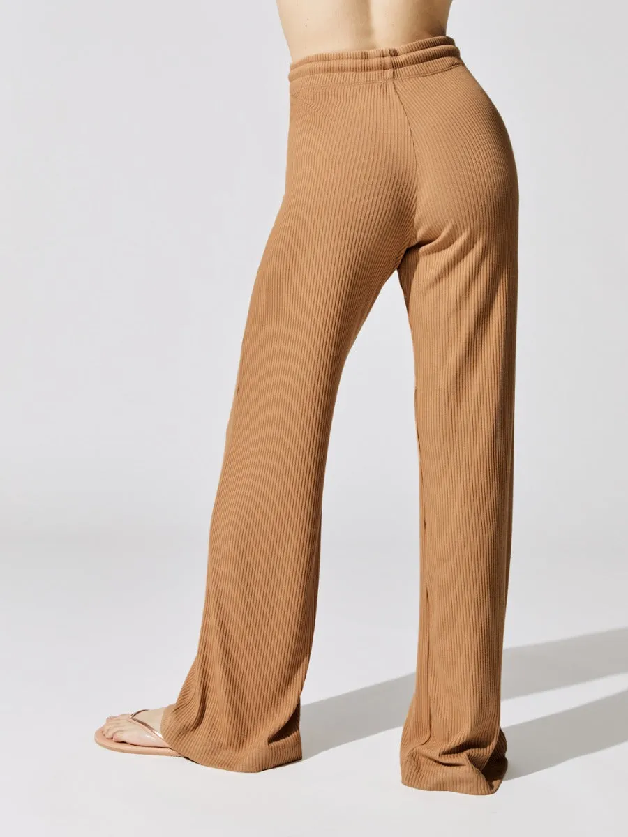 Ali Drawstring Wide Leg Pant - Dune sold by Carbon38 product image thumbnail 3