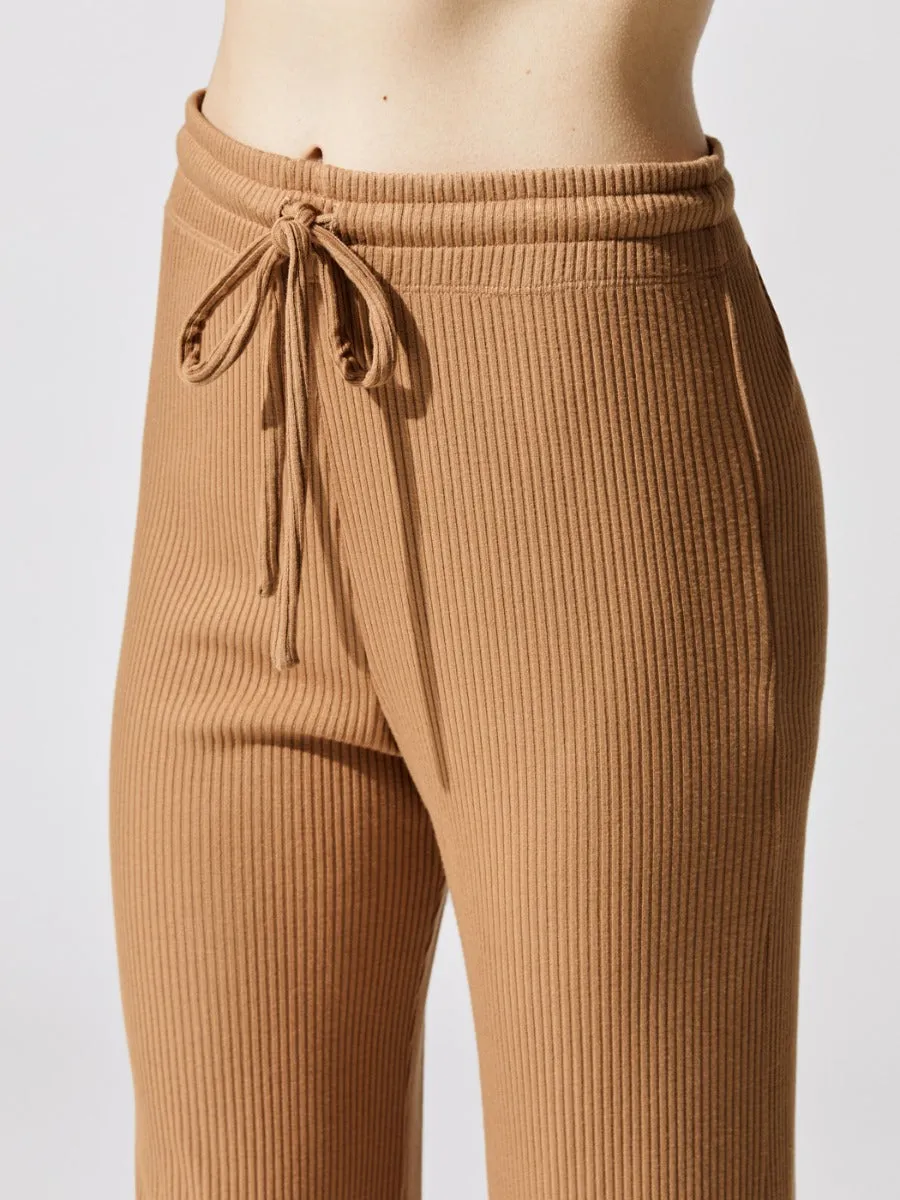 Ali Drawstring Wide Leg Pant - Dune sold by Carbon38 product image thumbnail 5