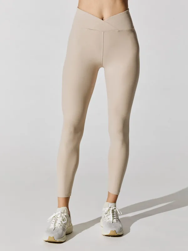Stretch Veronica Legging - Oat made by Carbon38