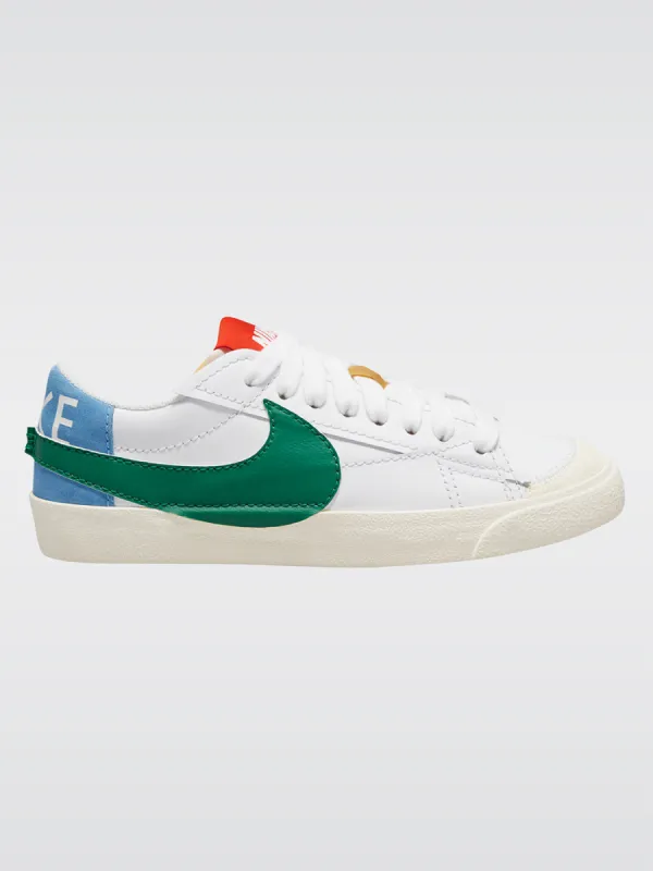 Nike Blazer Low '77 Jumbo - White-Malachite-University Blue sold by Carbon38