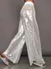 Boyfriend Elephant Sweatpant - Clear/ White sold by Carbon38