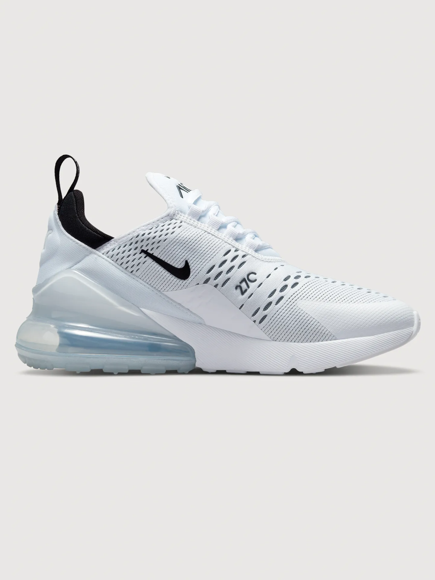 Nike Air Max 270 - WHITE/BLACK-WHITE sold by Carbon38