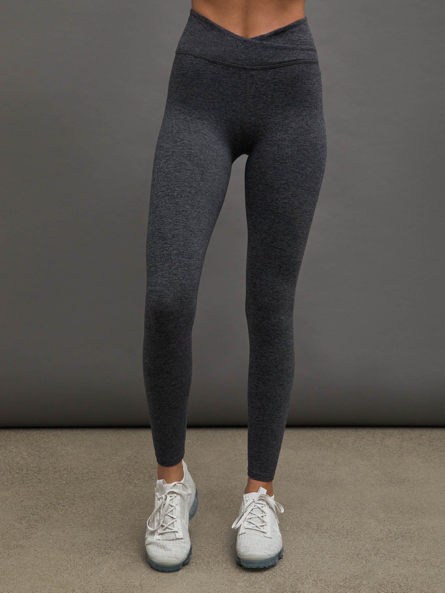 Mélange Legging - Dark Heather Grey sold by Carbon38
