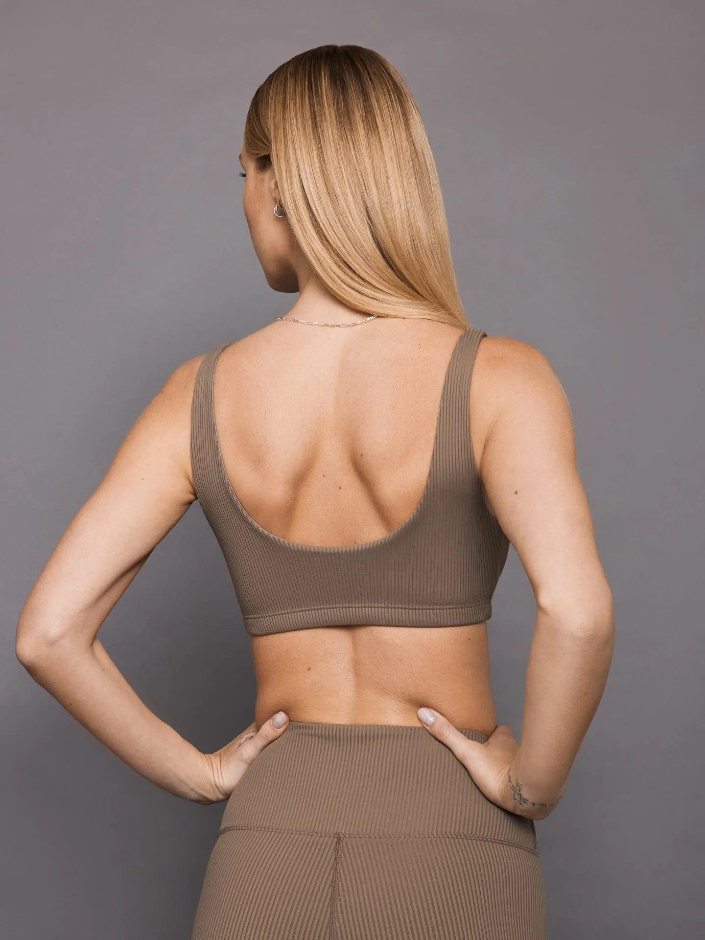 Ribbed Bra - Caribou sold by Carbon38 product image thumbnail 2