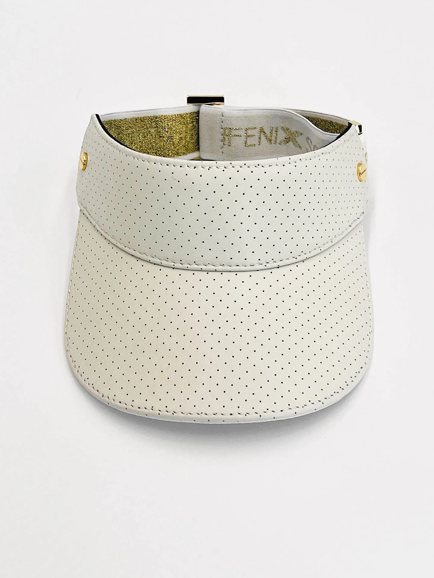 The Visor - Ivory sold by Carbon38