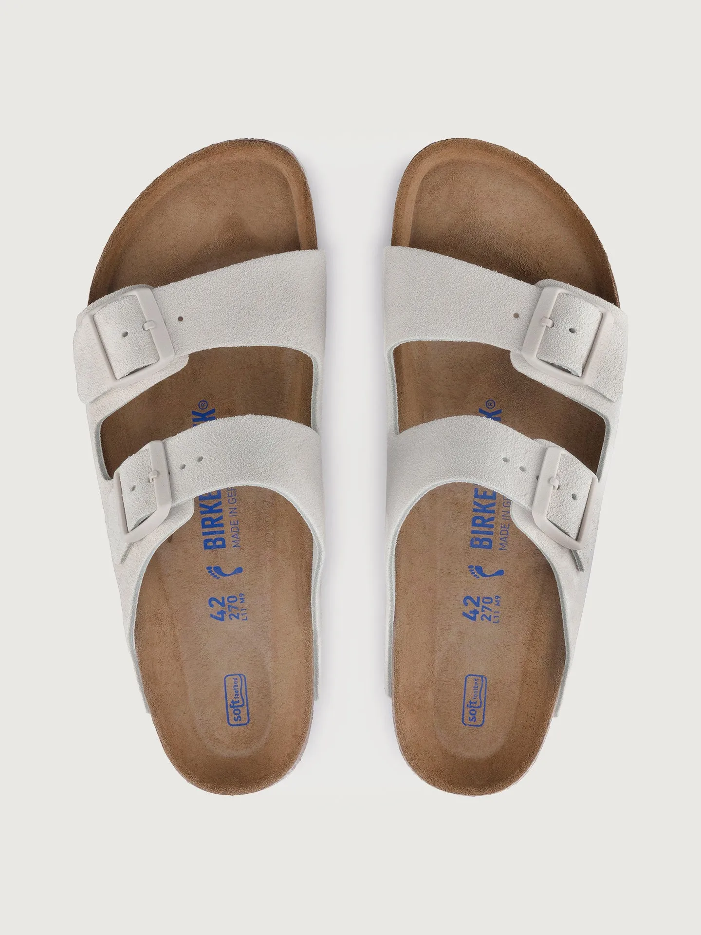 Arizona Soft Footbed - Antique White Suede sold by Carbon38 product image thumbnail 2